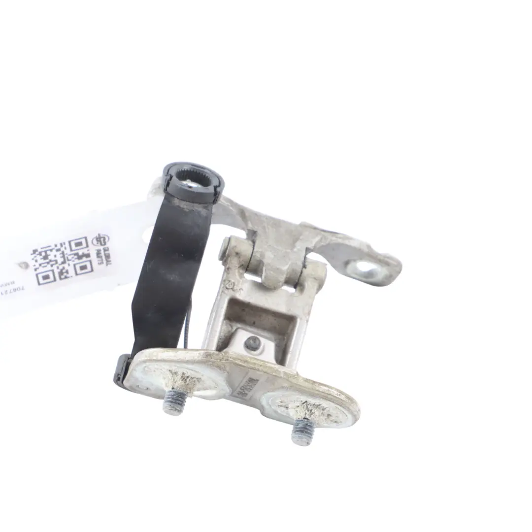 BMW E81 E84 E87 Boot Hinge Trunk Lid Tailgate Left N/S Kaschmir Silver - A72 - SKU 7067219-KAS - Part number 7067219