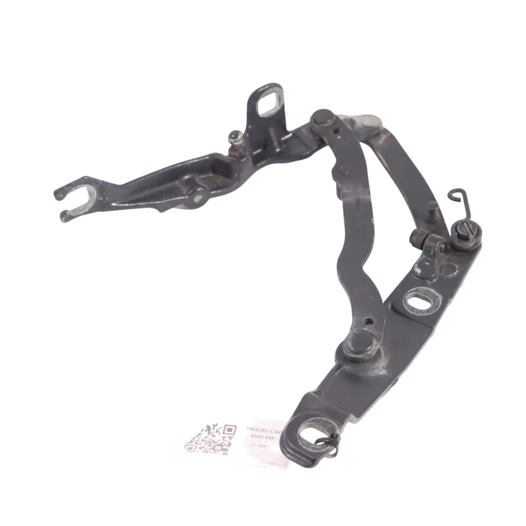 BMW Z4 E85 Cerniera Coperchio Posteriore Sinistro Nero Carbonio 416 7016179 - SKU 7068281-CAR - Numero di parte 7068281