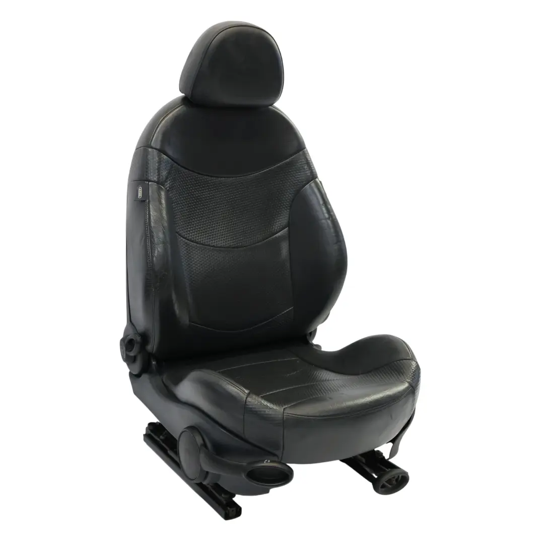 Front Seat Mini R50 R53 Right O/S Sport Panther Black Leather Profile to with Part number 7073016 Front Seat Mini R50 R53 Right O/S Sport Panther Black Leather Profile - SKU 7073016-2 - Part number 7073016