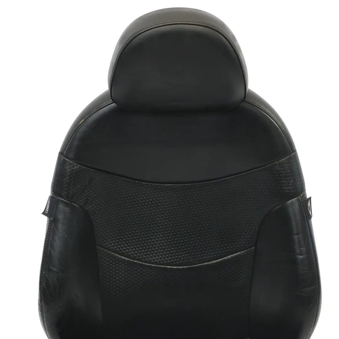 Fotel Przedni Prawy Sport Skóra Czarna Pantera do Mini R50 R53 o numerze 7073016 Mini R50 R53 Fotel Przedni Prawy Sport Skóra Czarna Pantera - SKU 7073016-2 - Numer Części 7073016