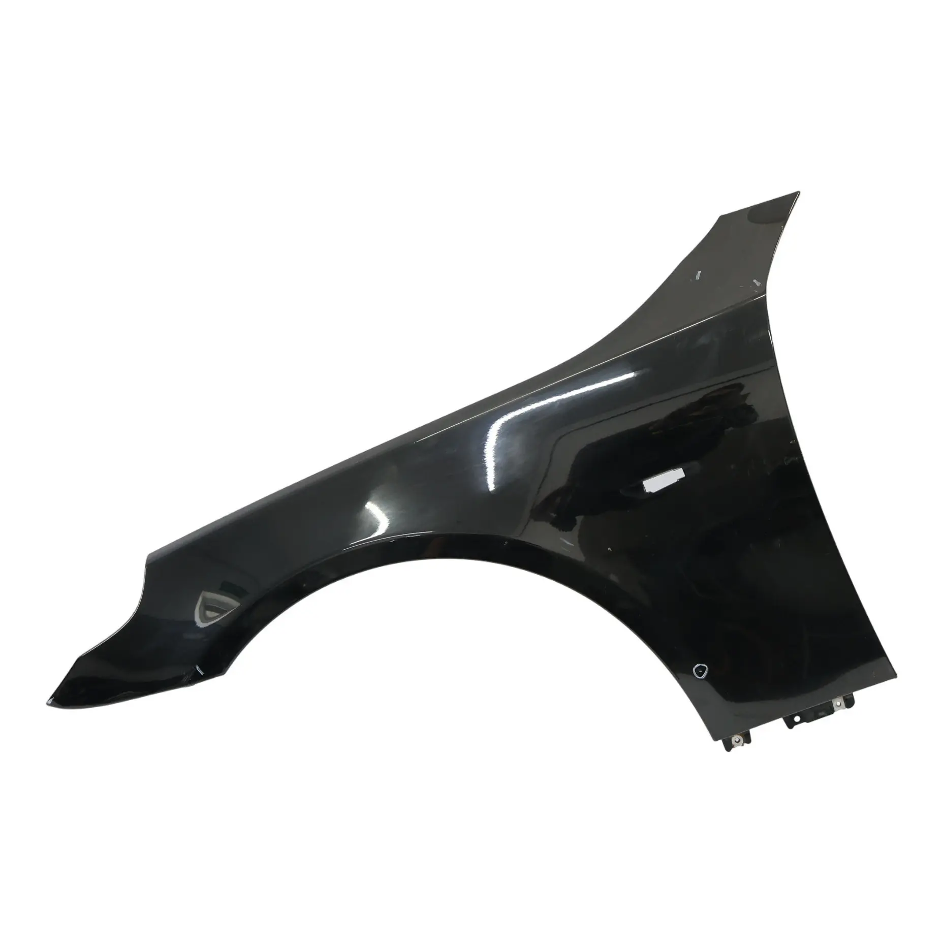BMW E60 E61 Front Left N/S Wing Fender Side Panel Schwarz 2 Black - 668