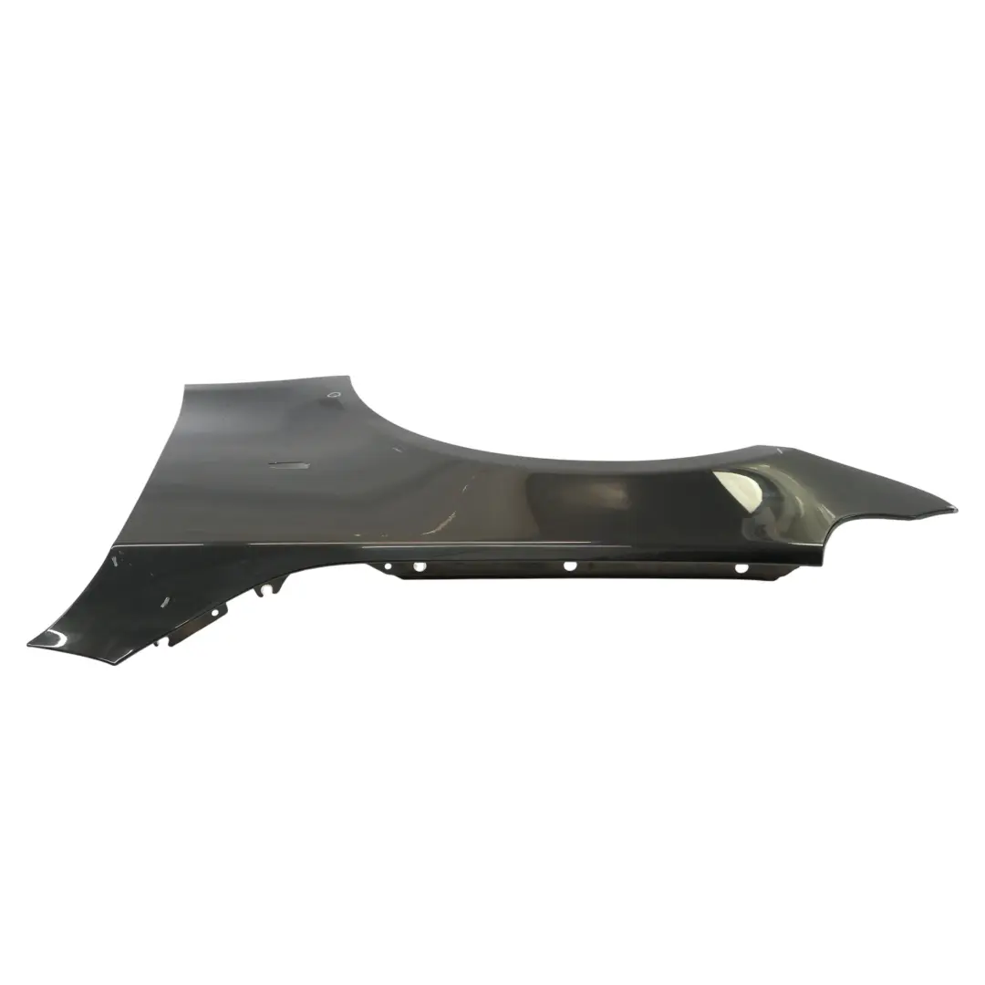 BMW E60 E61 Front Left N/S Wing Fender Side Panel Schwarz 2 Black - 668 - SKU 7111429-SCH1 - Part number 7111429