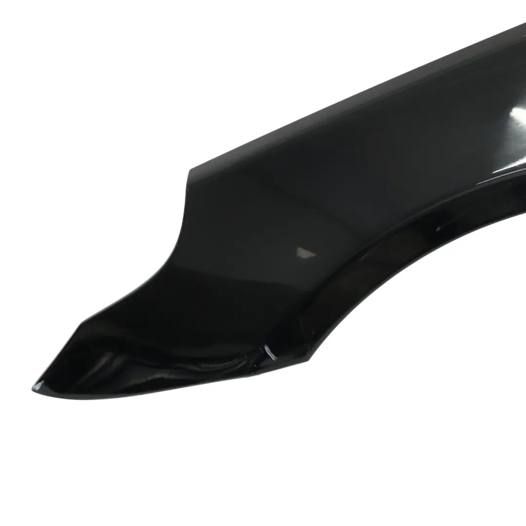 BMW E60 E61 Parafango Anteriore Sinistro Schwarz 2 Nero - 668 - SKU 7111429-SCH1 - Numero di parte 7111429