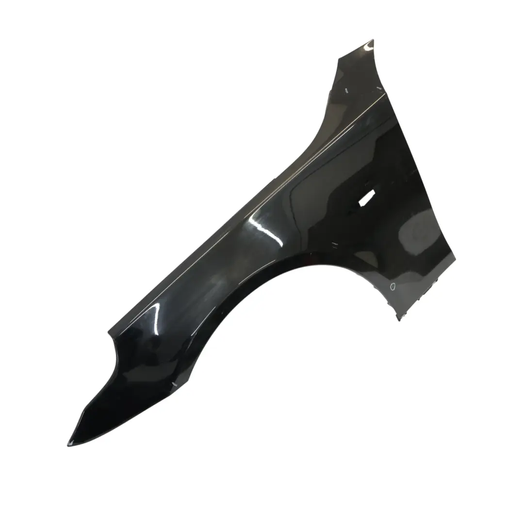 BMW E60 E61 Parafango Anteriore Sinistro Schwarz 2 Nero - 668 - SKU 7111429-SCH1 - Numero di parte 7111429