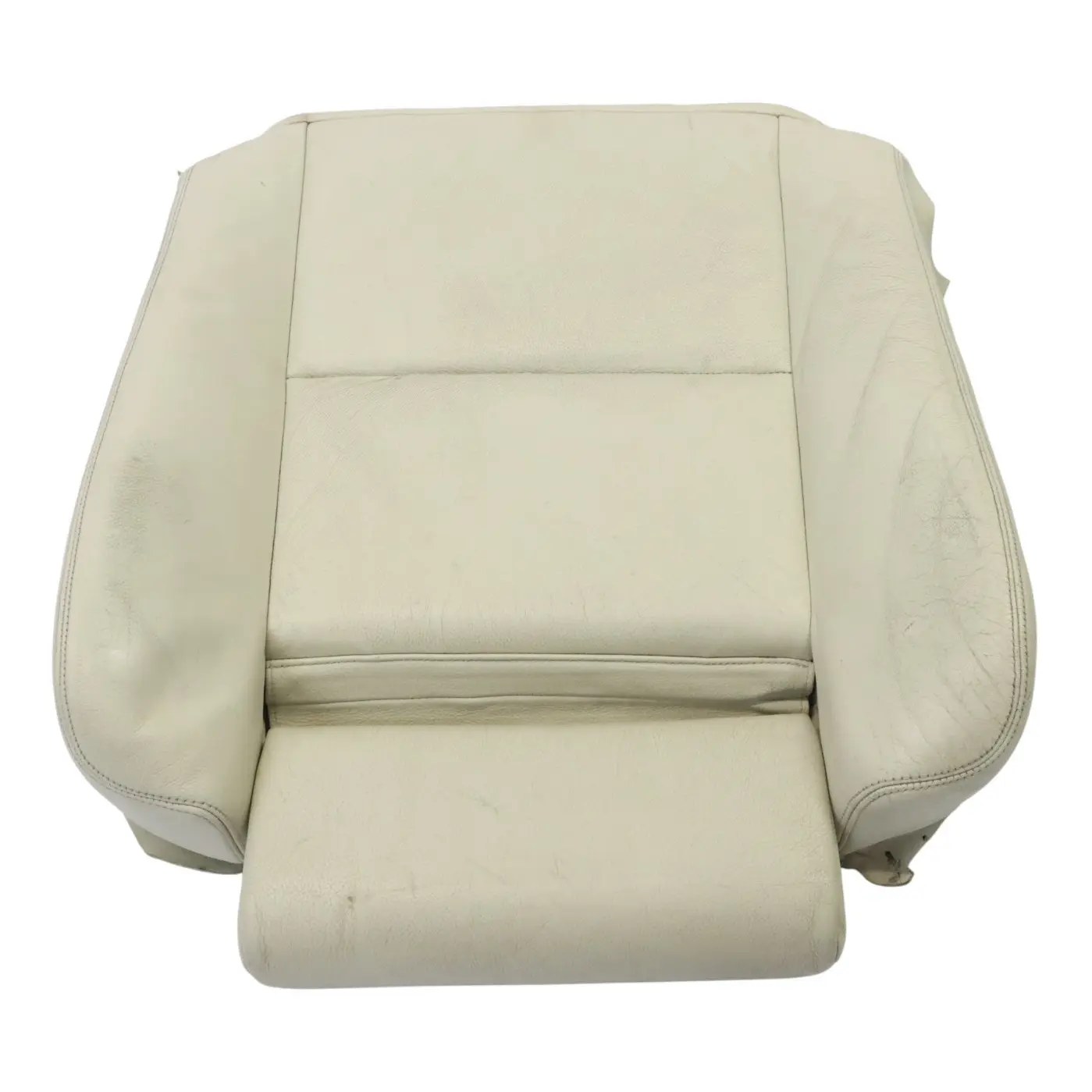 BMW E60 E61 Asiento Delantero Izquierdo Derecho Tapiceria Cuero Panel Beige
