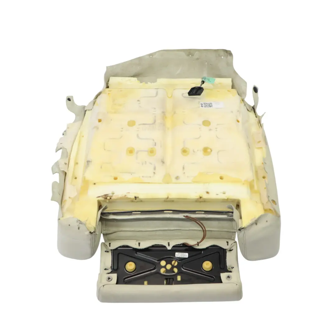 BMW E60 E61 Asiento Delantero Izquierdo Derecho Tapiceria Cuero Panel Beige - SKU 7113105-1 - Número de pieza 7113105