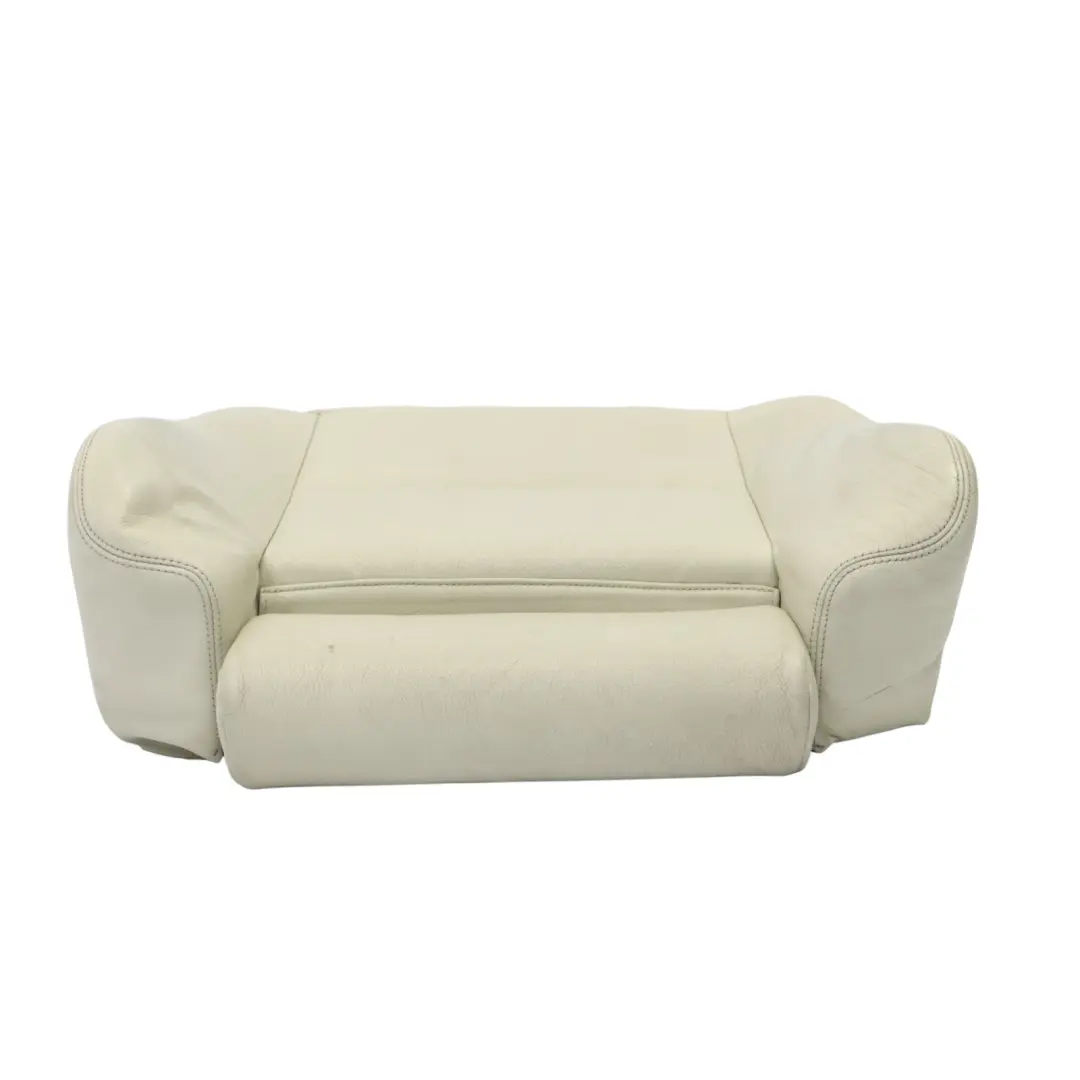 BMW E60 E61 Asiento Delantero Izquierdo Derecho Tapiceria Cuero Panel Beige - SKU 7113105-1 - Número de pieza 7113105