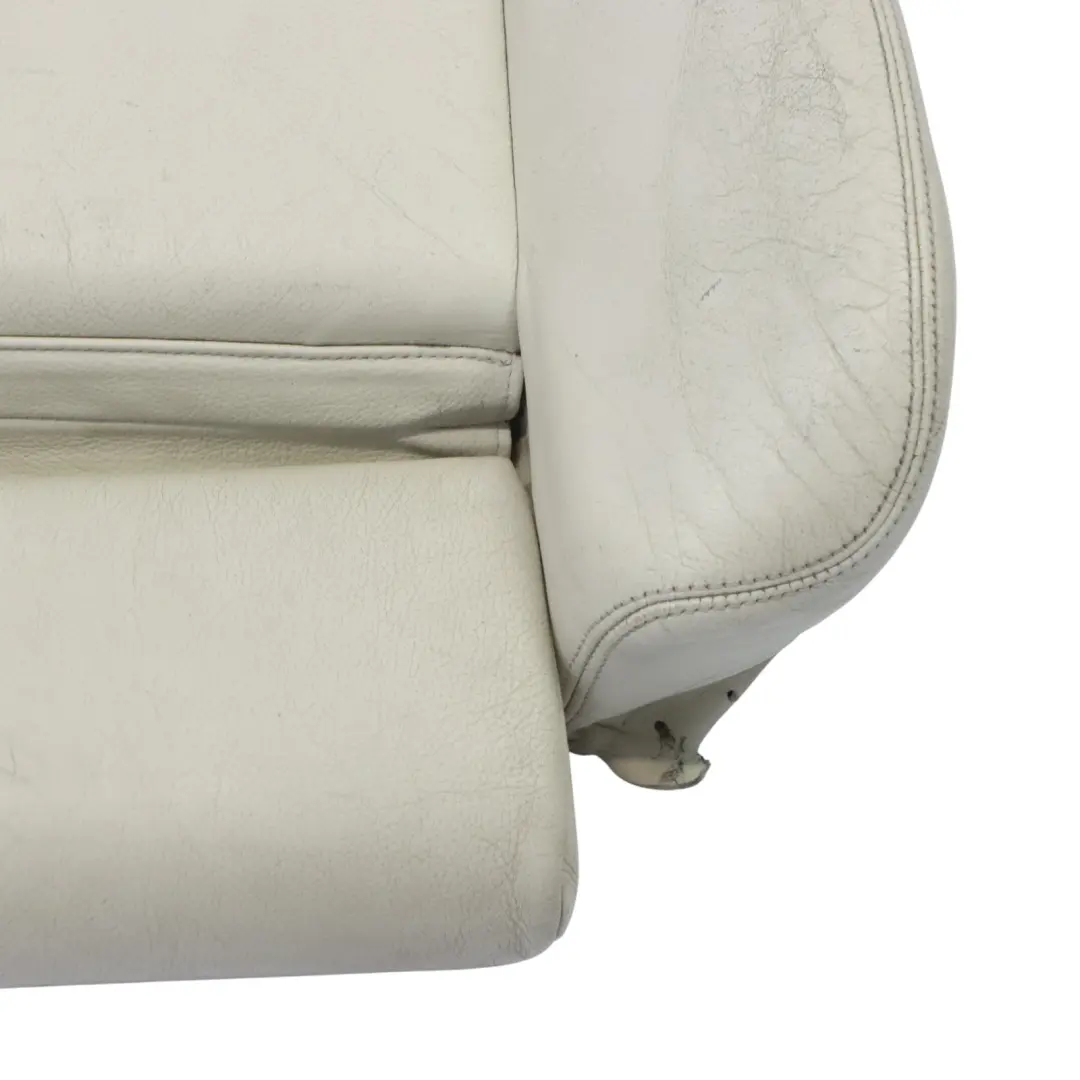 BMW E60 E61 Przedni Lewy Prawy Fotel Skórzany Panel Osłonowy Beżowy - SKU 7113105-1 - Numer Części 7113105