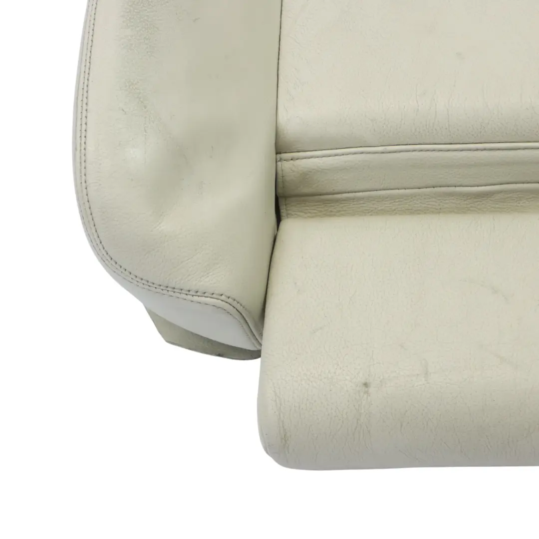 BMW E60 E61 Front Left Right Seat N/O/S Leather Trim Cover Panel Beige - SKU 7113105-1 - Part number 7113105