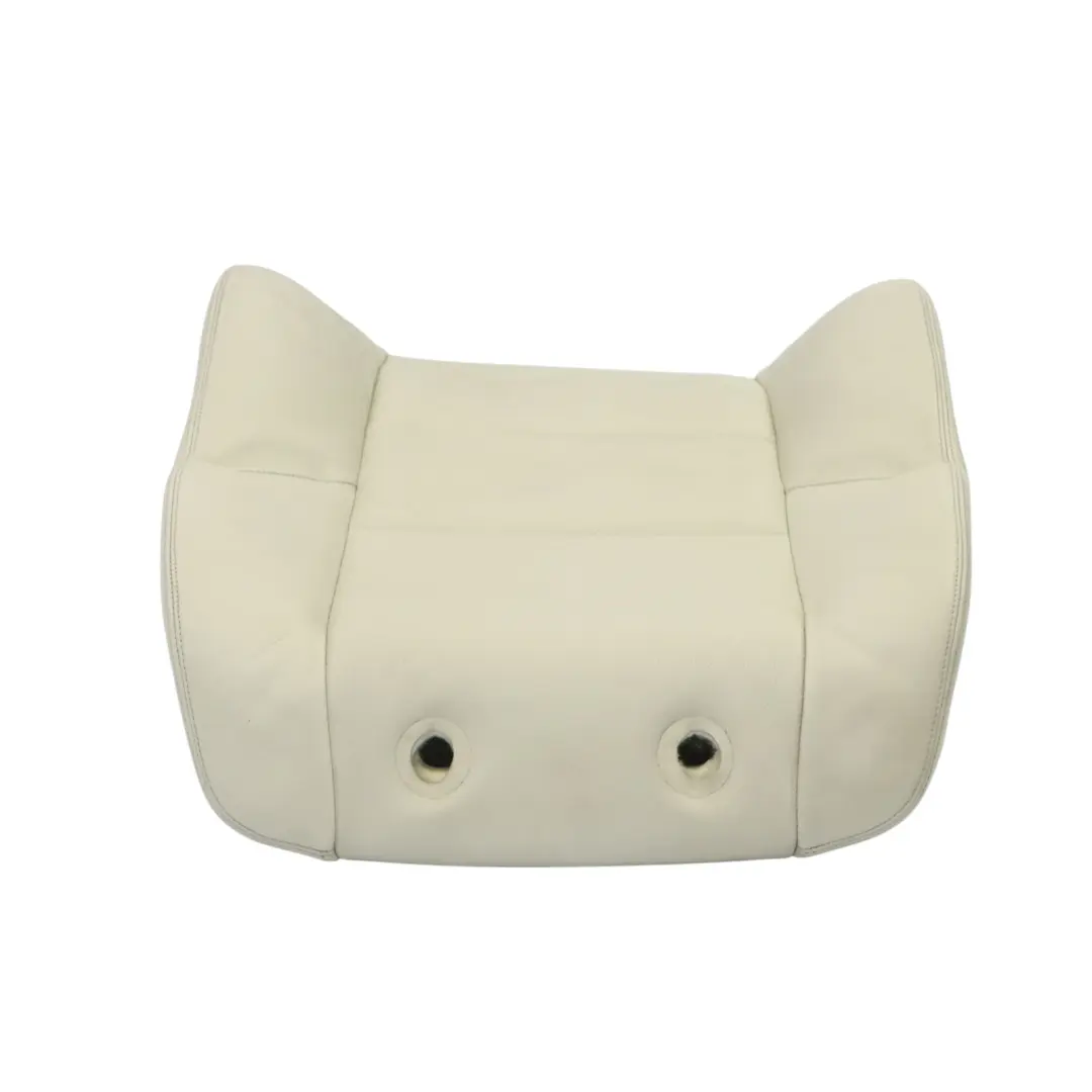 BMW E60 E61 Asiento Delantero Respaldo Cubierta Izquierda Derecha Cuero Beige - SKU 7113112 - Número de pieza 7113112