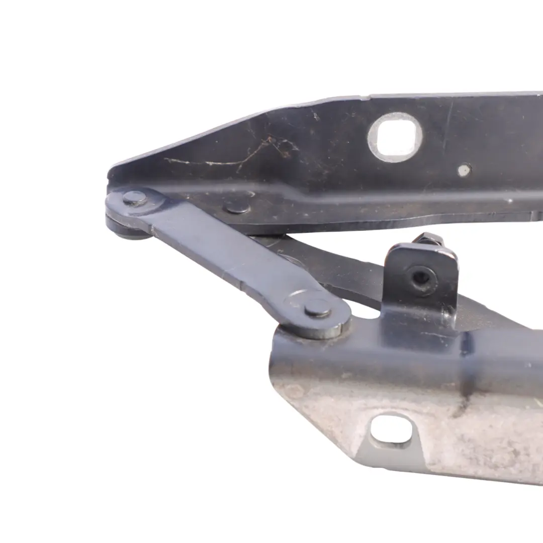 Left Engine Hood Hinge Le Mans Blue Metallic - 381 to BMW E60 E61 with Part number 7120275 BMW E60 E61 Left Engine Hood Hinge Le Mans Blue Metallic - 381 - SKU 7120275-LMB - Part number 7120275