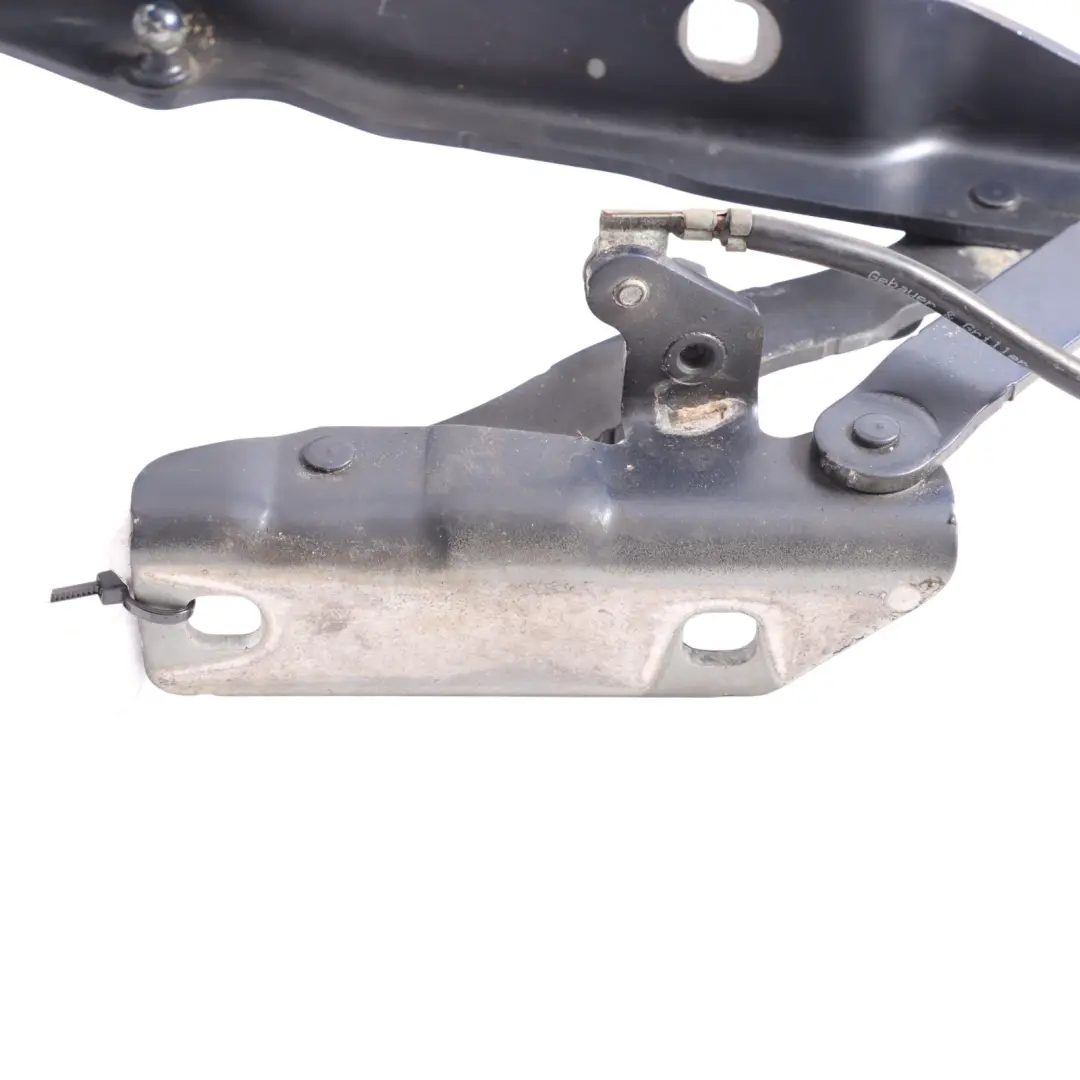 Right Engine Hood Hinge Le Mans Blue Metallic - 381 to BMW E60 E61 with Part number 7120276 BMW E60 E61 Right Engine Hood Hinge Le Mans Blue Metallic - 381 - SKU 7120276-LMB - Part number 7120276