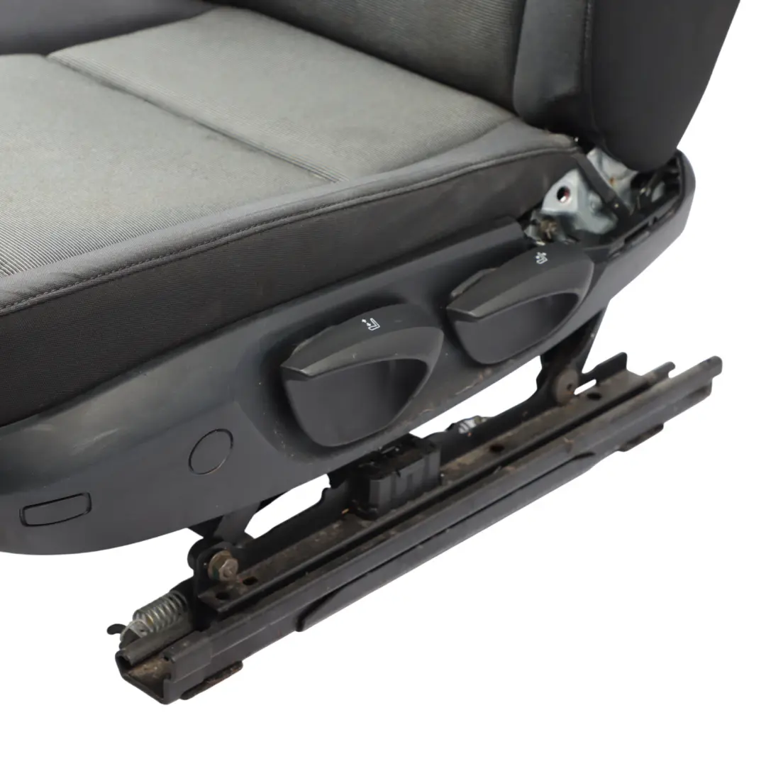 BMW 1 er E87 Bezug Lehne Stoff Vorne Links Sitz Moire Anthrazit - SKU 7130763 - Teilenummer 7130763