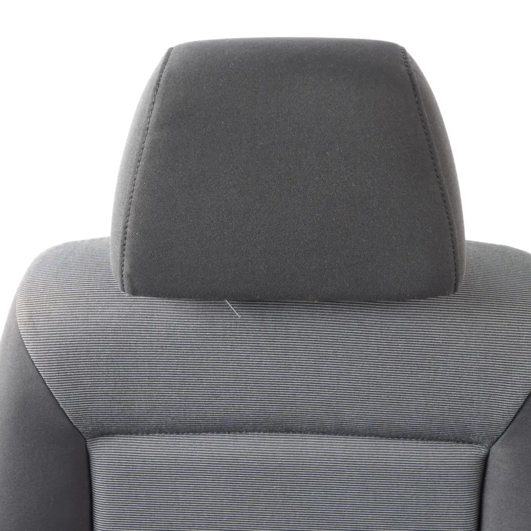 BMW 1 er E87 Bezug Lehne Stoff Vorne Links Sitz Moire Anthrazit - SKU 7130763 - Teilenummer 7130763