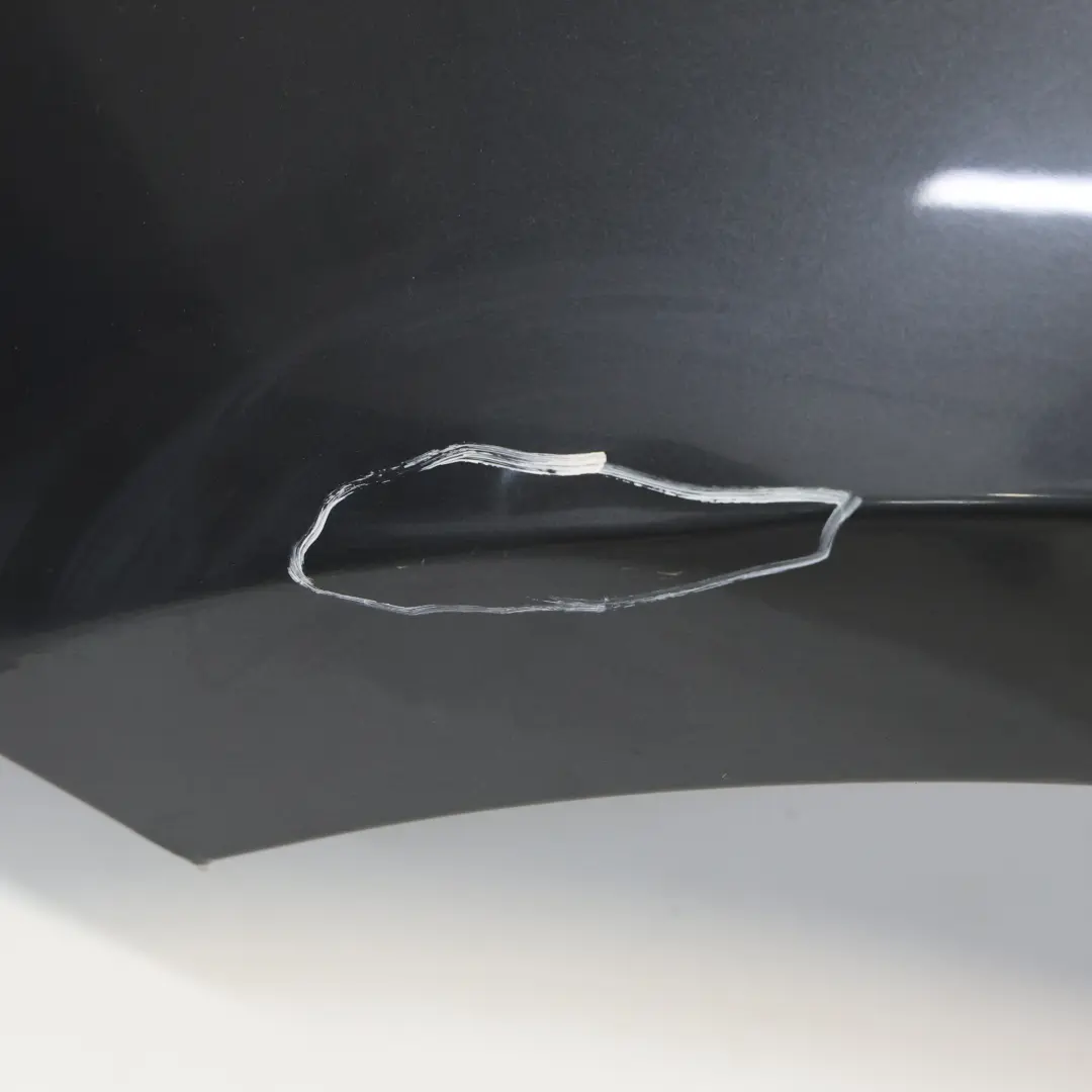 BMW E81 E87 Błotnik Lewy Przedni Sparkling Graphite Metalik - A22 - SKU 7133227-SG - Numer Części 7133227