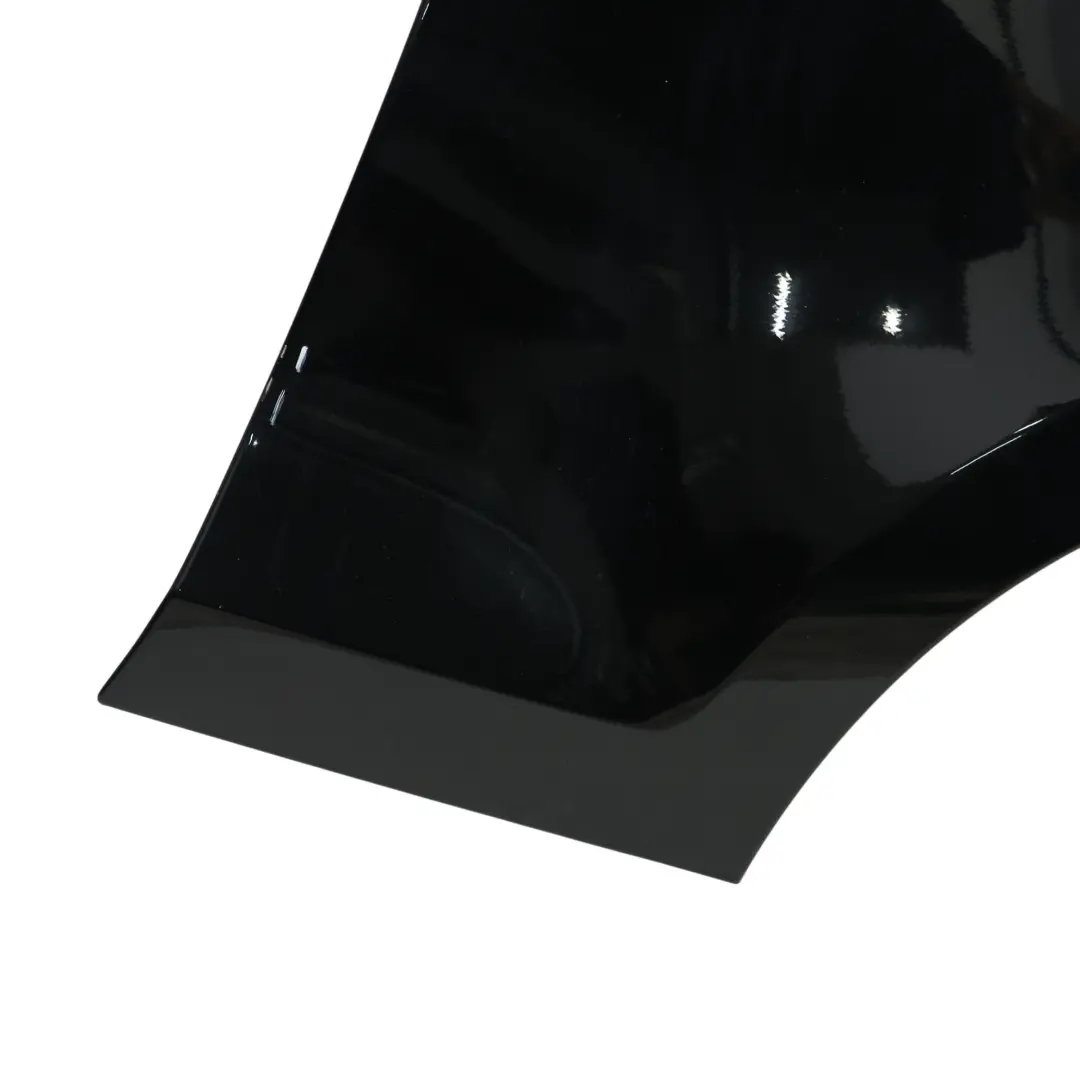 BMW E81 E87 Side Panel Fender Wing Front Right O/S Schwarz 2 Black - 668 - SKU 7133228-SCH - Part number 7133228