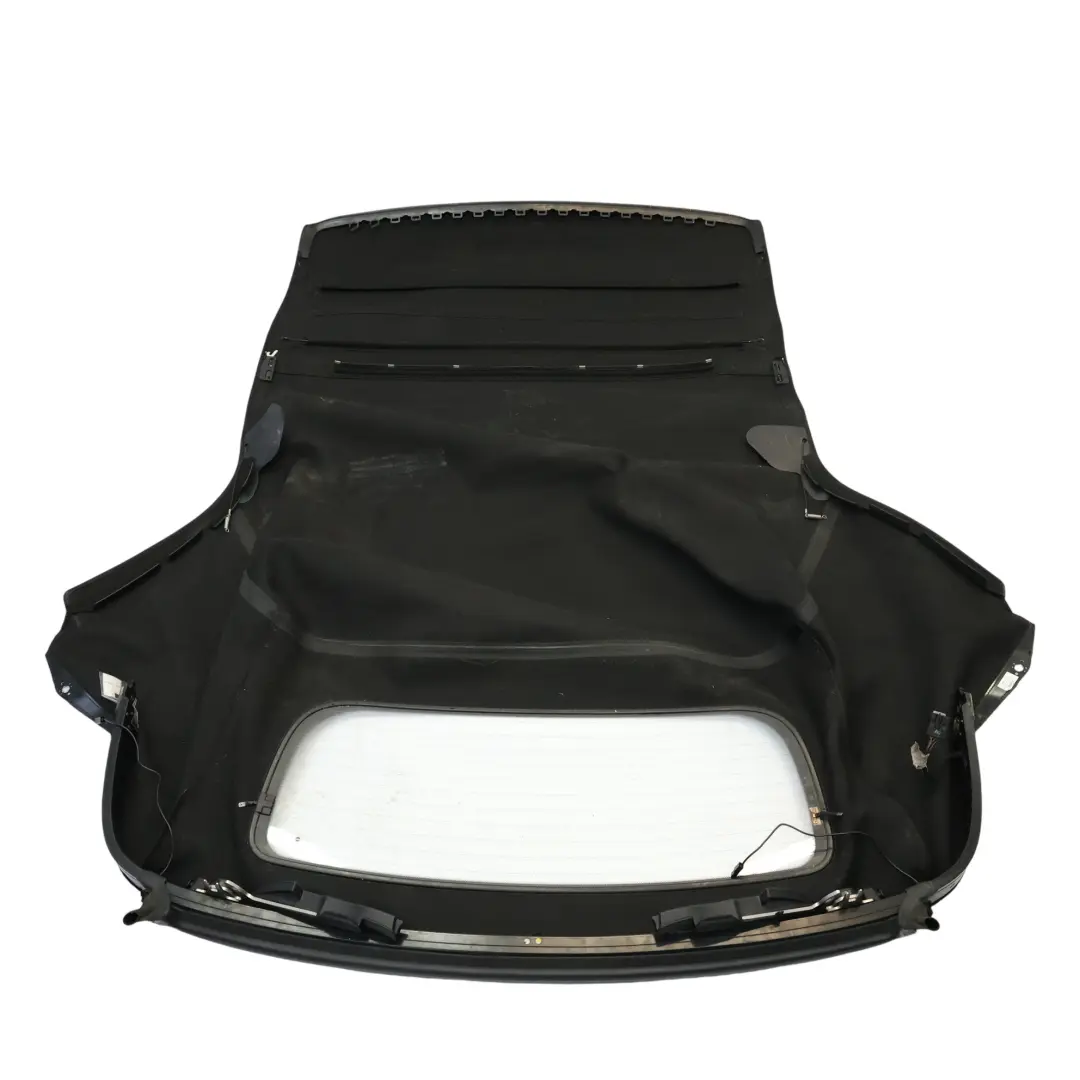 Techo Convertible Plegable Soft Top Cubierta De tela Negro para Mini R52 Cabrio con número de pieza 7135290 Mini R52 Cabrio Techo Convertible Plegable Soft Top Cubierta De tela Negro - SKU 7135290-2 - Número de pieza 7135290