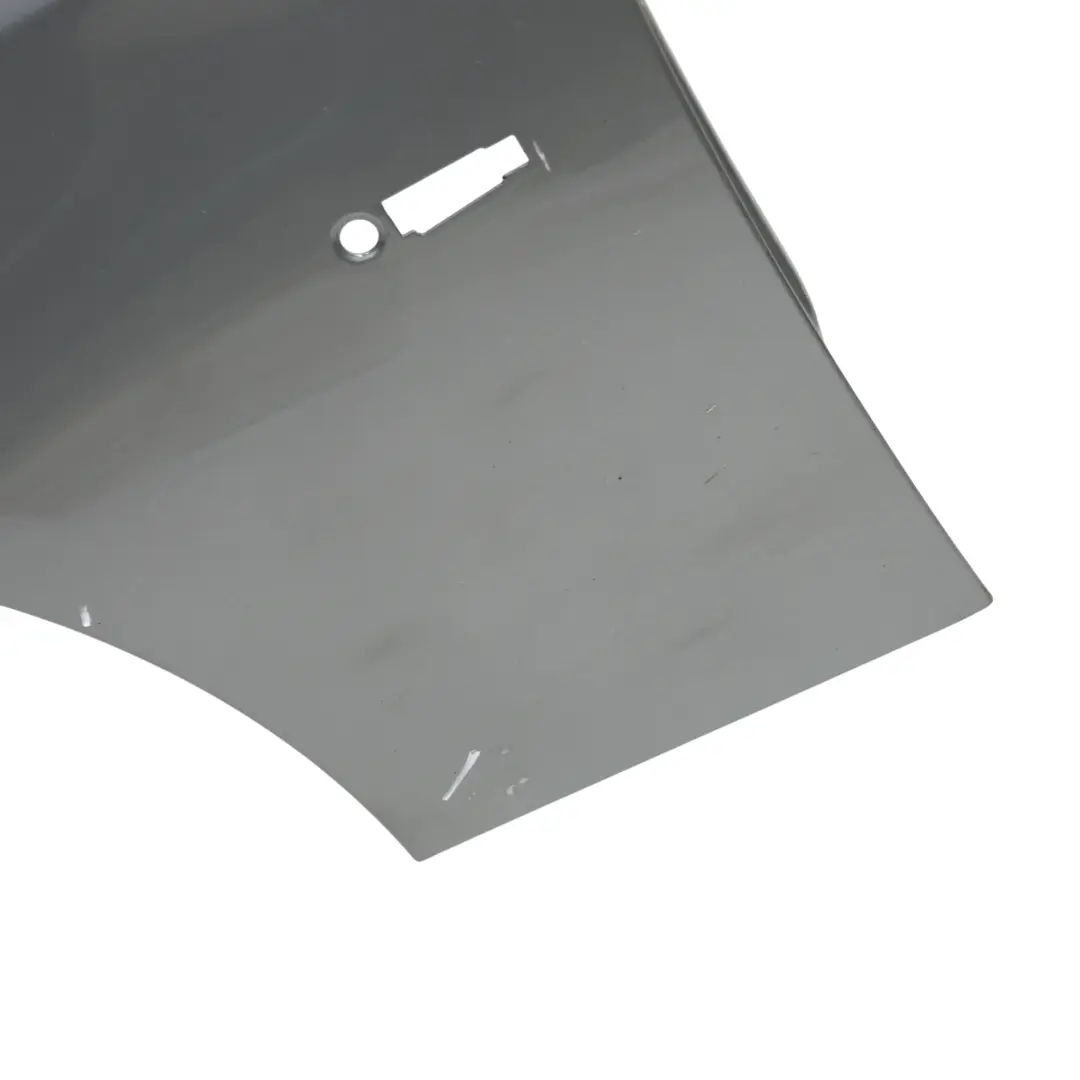 BMW E90 E91 Side Panel Fender Wing Front Left N/S Spacegrau Grey - A52 - SKU 7135679-SCG - Part number 7135679