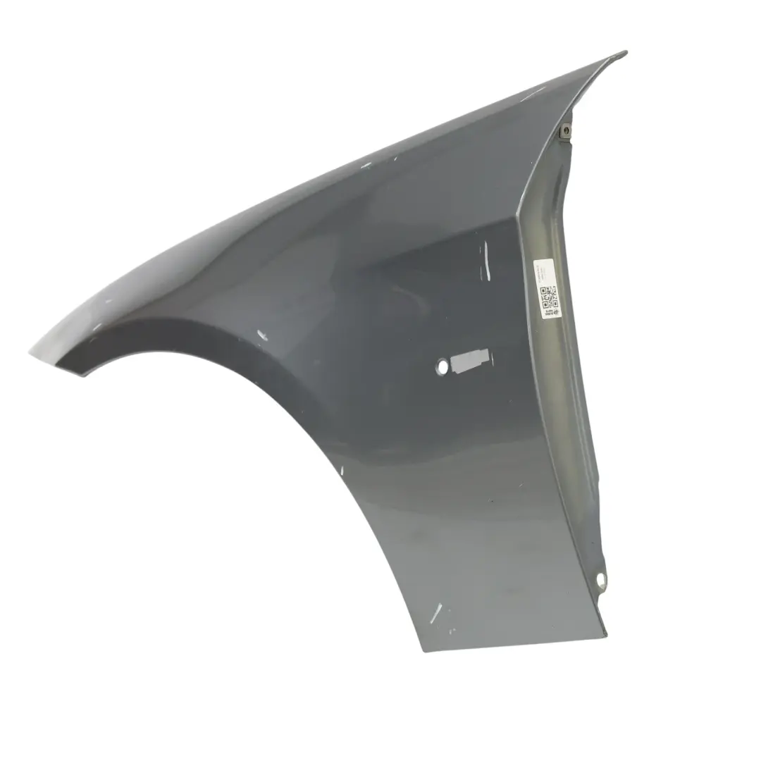BMW E90 E91 Side Panel Fender Wing Front Left N/S Spacegrau Grey - A52 - SKU 7135679-SCG - Part number 7135679