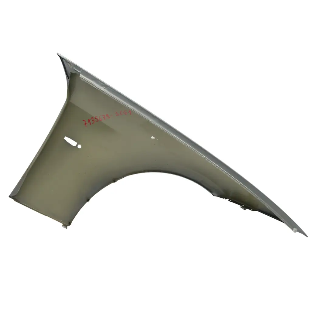 Side Panel Fender Wing Front Left N/S Spacegrau Grey - A52 to BMW E90 E91 with Part number 7135679 BMW E90 E91 Side Panel Fender Wing Front Left N/S Spacegrau Grey - A52 - SKU 7135679-SCG1 - Part number 7135679