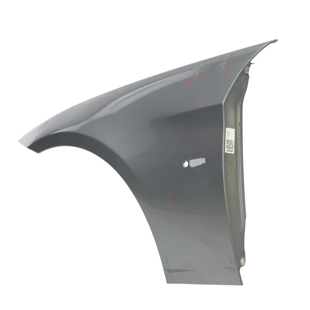 BMW E90 E91 Side Panel Fender Wing Front Left N/S Spacegrau Grey - A52 - SKU 7135679-SCG1 - Part number 7135679