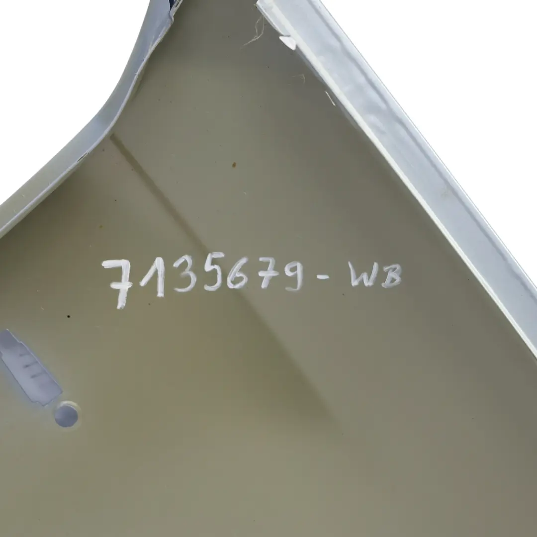 BMW E90 E91 Side Panel Fender Wing Front Left N/S Bluewater Blue Water - 896 - SKU 7135679-WB - Part number 7135679