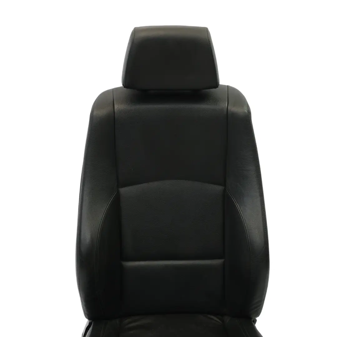 BMW E87 Fotel Prawy Przód Grzany Sport Czarna Skóra - SKU 7140398-1 - Numer Części 7140398