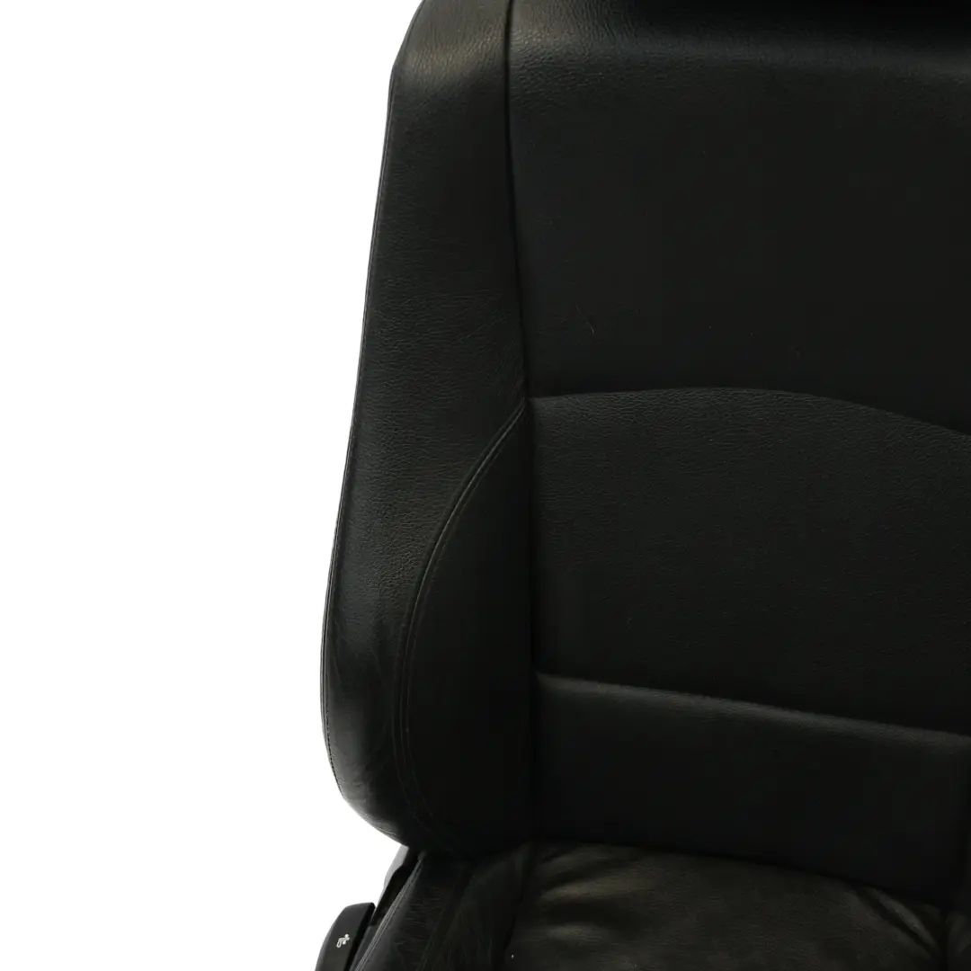 BMW E87 Fotel Prawy Przód Grzany Sport Czarna Skóra - SKU 7140398-1 - Numer Części 7140398