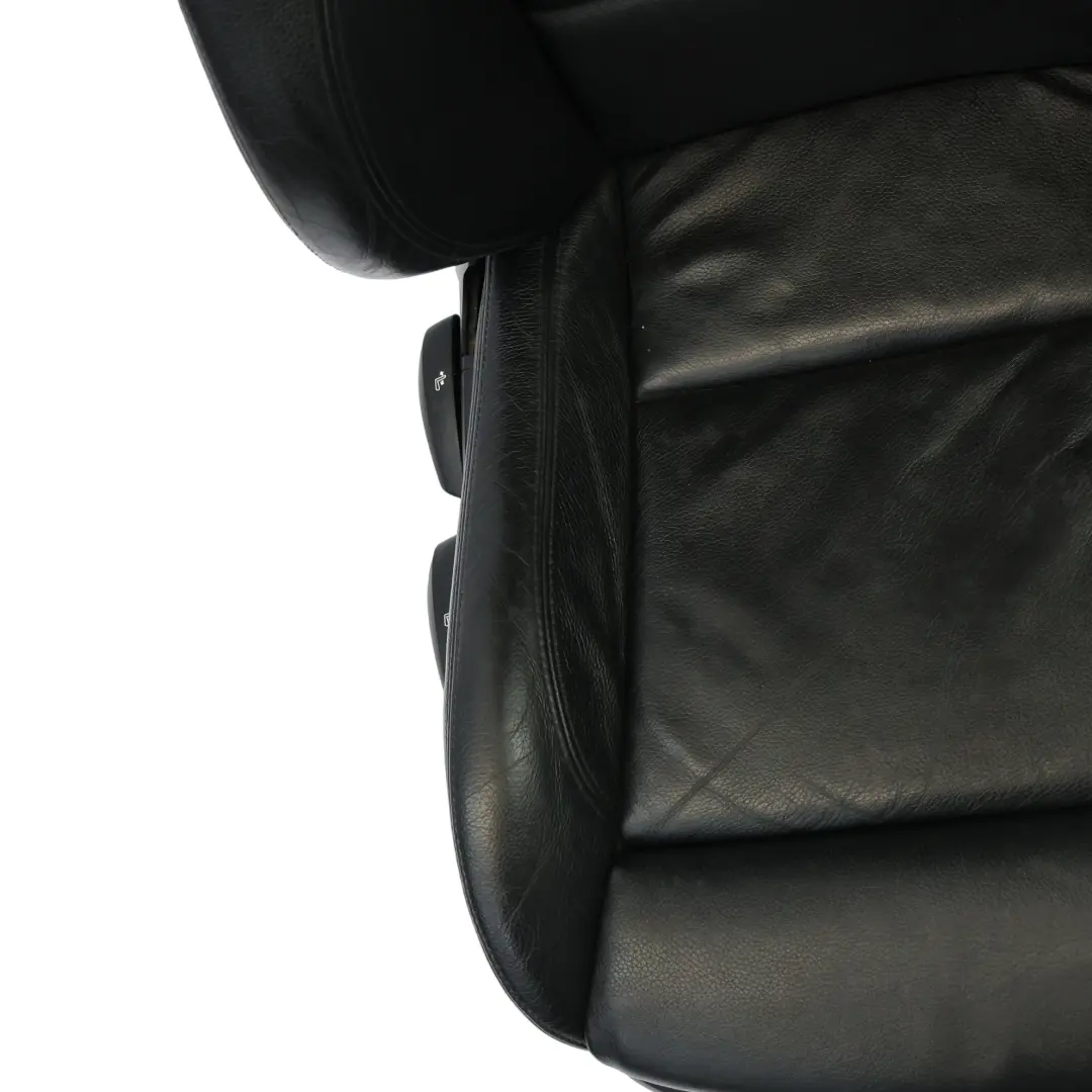 BMW E87 Fotel Prawy Przód Grzany Sport Czarna Skóra - SKU 7140398-1 - Numer Części 7140398