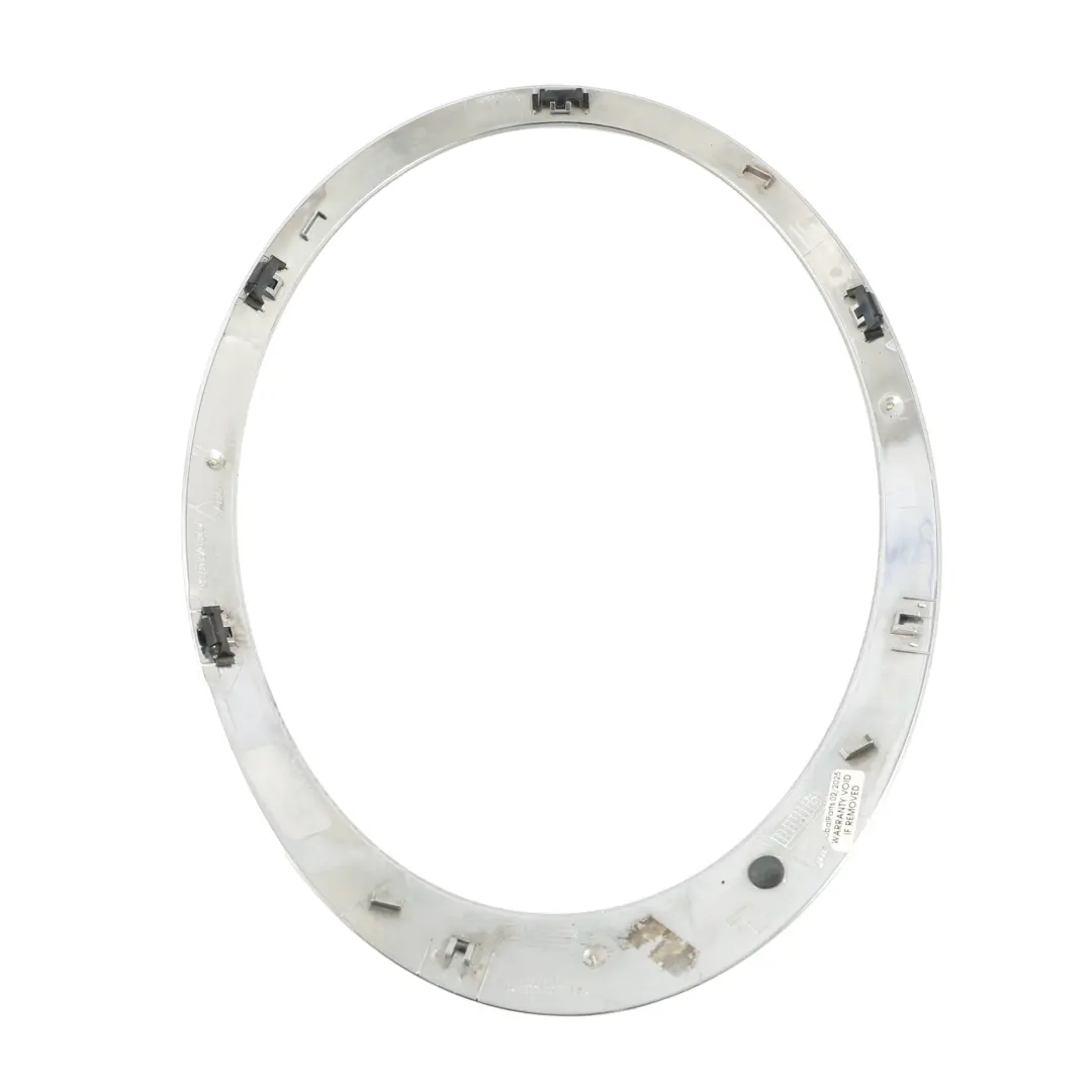 Zierring Scheinwerfer Links Chrom für Mini Cooper R55 R56 LCI 3 mit Teilenummer 7149905 Mini Cooper R55 R56 LCI 3 Zierring Scheinwerfer Links Chrom - SKU 7149905-3 - Teilenummer 7149905