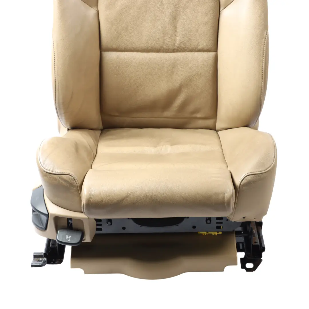 Front Seat BMW E60 E61 Heated M Sport Right O/S Interior Leather Dakota Beige to with Part number 7152076 Front Seat BMW E60 E61 Heated M Sport Right O/S Interior Leather Dakota Beige - SKU 7152076-1 - Part number 7152076