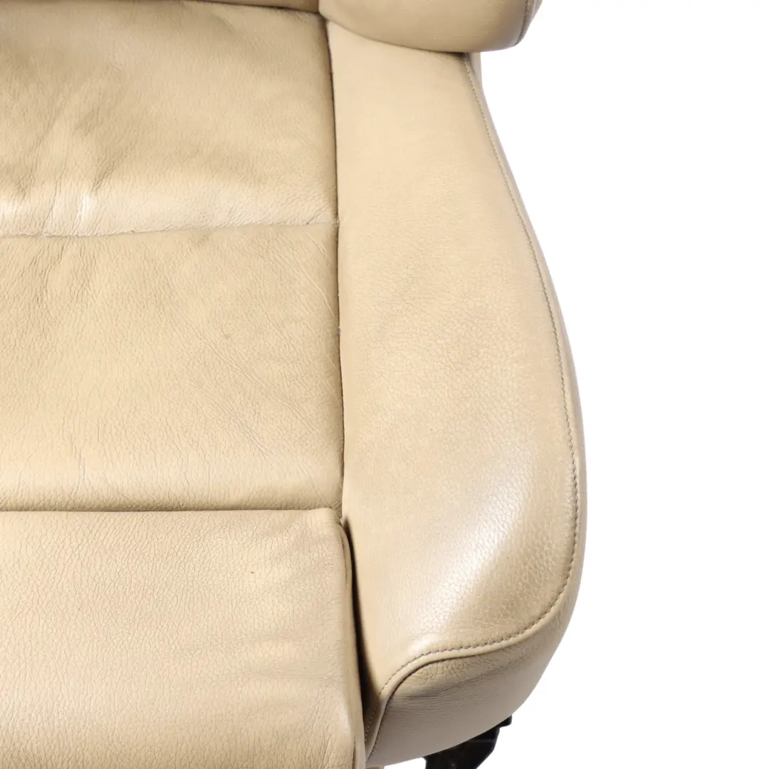 Front Seat BMW E60 E61 Heated M Sport Right O/S Interior Leather Dakota Beige to with Part number 7152076 Front Seat BMW E60 E61 Heated M Sport Right O/S Interior Leather Dakota Beige - SKU 7152076-1 - Part number 7152076