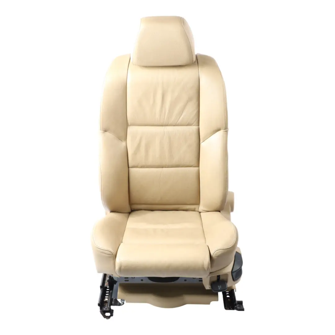BMW E60 E61 Heated M Sport Beige Leather Dakota Front Left N/S Seat - SKU 7152076 - Part number 7152076