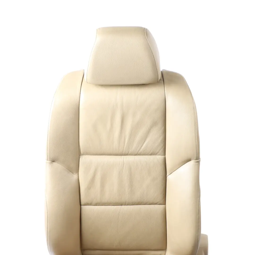 BMW E60 E61 Heated M Sport Beige Leather Dakota Front Left N/S Seat - SKU 7152076 - Part number 7152076
