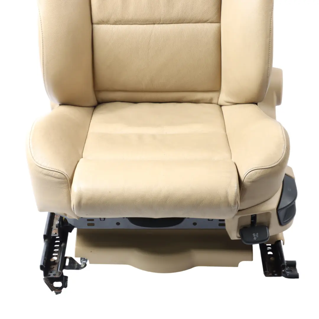 Heated M Sport Beige Leather Dakota Front Left N/S Seat to BMW E60 E61 with Part number 7152076 BMW E60 E61 Heated M Sport Beige Leather Dakota Front Left N/S Seat - SKU 7152076 - Part number 7152076