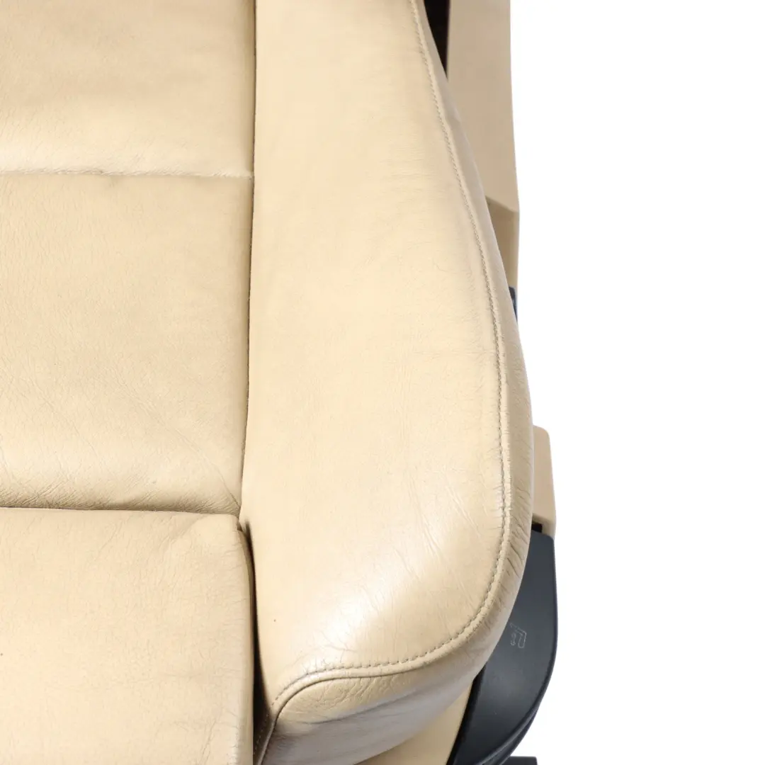 BMW E60 E61 Heated M Sport Beige Leather Dakota Front Left N/S Seat - SKU 7152076 - Part number 7152076