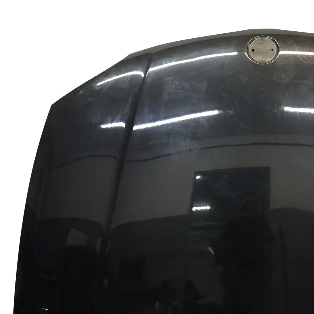 BMW E81 E87 Hood Bonnet Cover Panel Black Sapphire Metallic - 475 - SKU 7162102-BS2 - Part number 7162102
