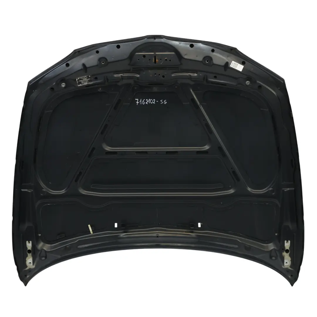 Hood Bonnet Cover Panel Sparkling Graphite - A22 to BMW E81 E87 with Part number 7162102 BMW E81 E87 Hood Bonnet Cover Panel Sparkling Graphite - A22 - SKU 7162102-SG - Part number 7162102