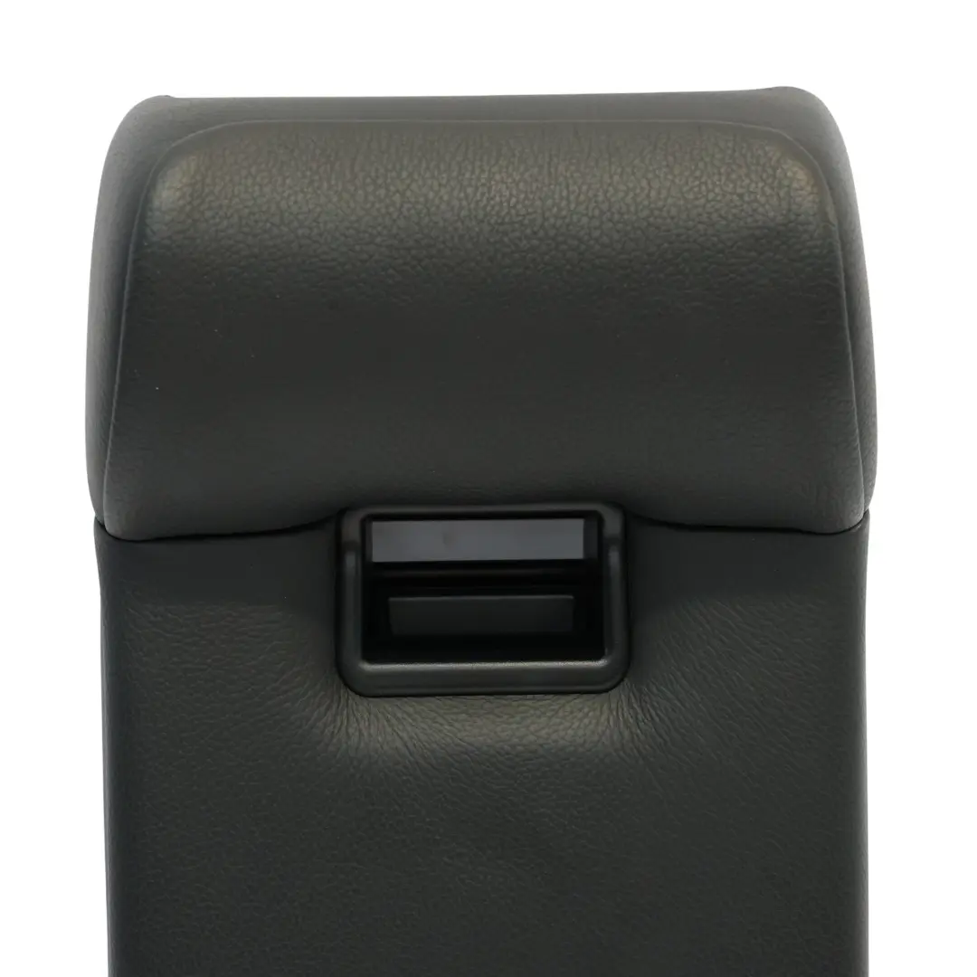 Armrest BMW X5 E70 Rear Seat Centre Arm Rest Leather Nevada Black to Rear with Part number 7171146 Rear Armrest BMW X5 E70 Rear Seat Centre Arm Rest Leather Nevada Black - SKU 7171146-1 - Part number 7171146