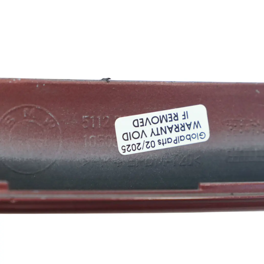 Arch Housing Trim Right O/S Vermillion Red A82 to BMW X6 E71 Rear Wheel with Part number 7176330 BMW X6 E71 Rear Wheel Arch Housing Trim Right O/S Vermillion Red A82 - SKU 7176330-VER - Part number 7176330