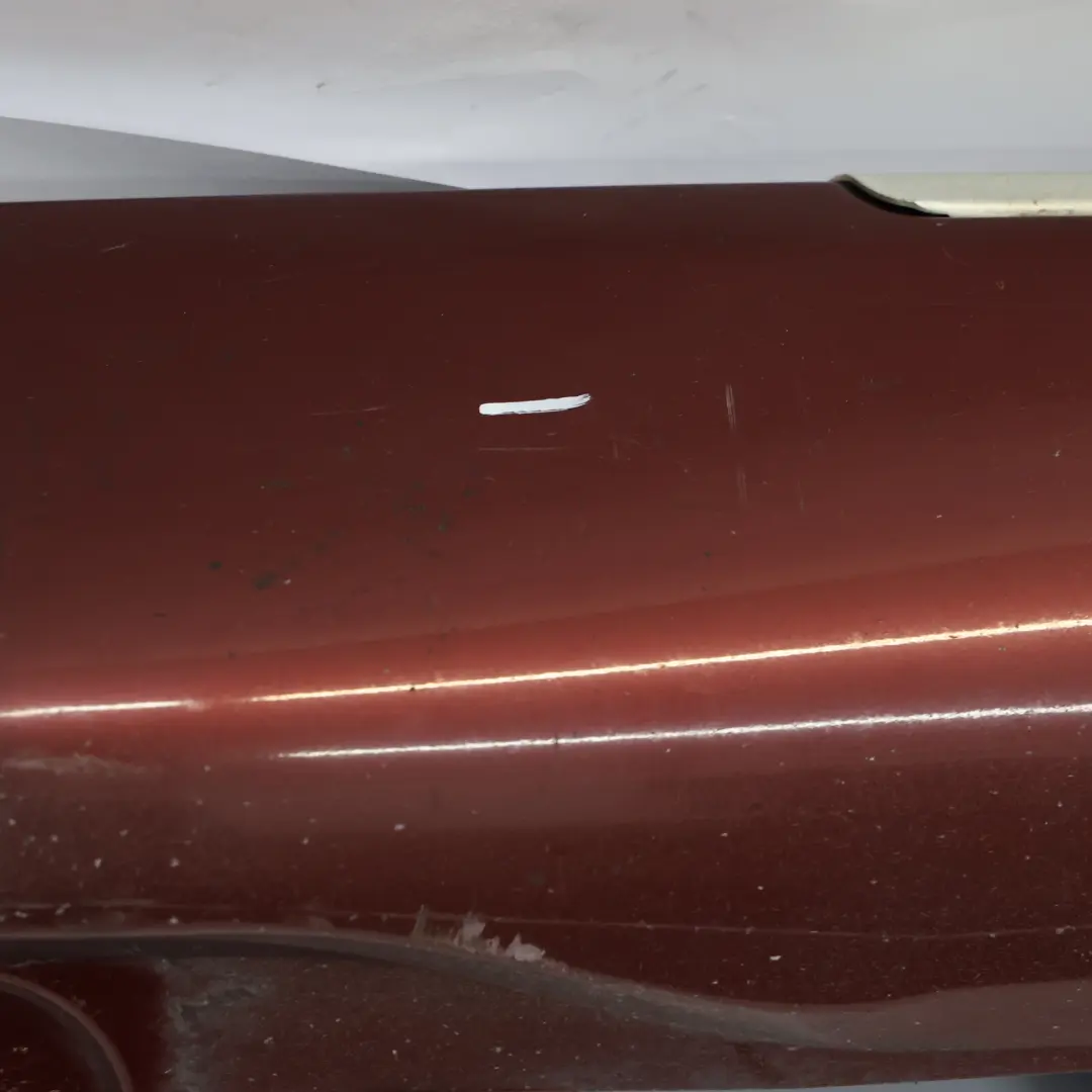 BMW X6 E71 Minigonna Laterale Sinistra Striscia Davanzale Vermilionrot - A82 - SKU 7184419-VER - Numero di parte 7184419