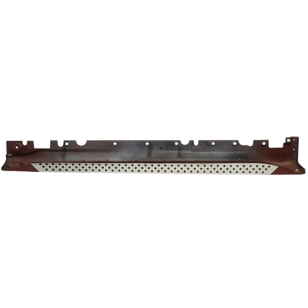 BMW X6 E71 Minigonna Laterale Sinistra Striscia Davanzale Vermilionrot - A82 - SKU 7184419-VER - Numero di parte 7184419