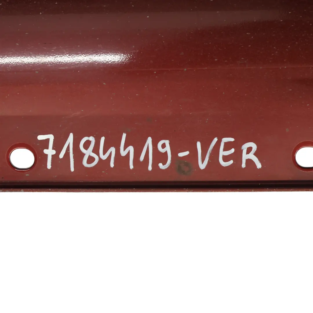 BMW X6 E71 Minigonna Laterale Sinistra Striscia Davanzale Vermilionrot - A82 - SKU 7184419-VER - Numero di parte 7184419