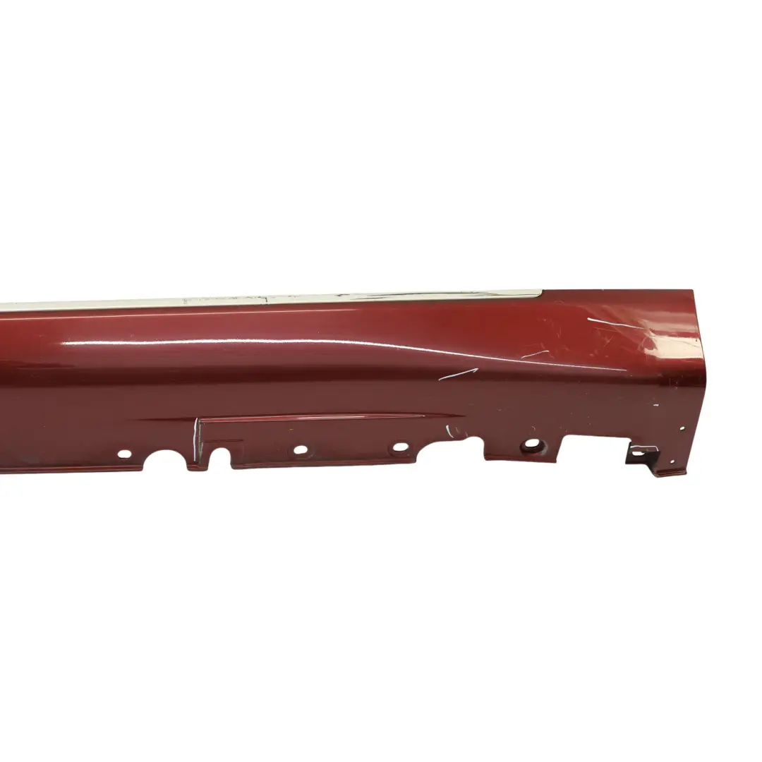 BMW X6 E71 Faldón Lateral Izquierdo Tapa De Umbral Vermilionrot Rojo - A82 - SKU 7184419-VER - Número de pieza 7184419