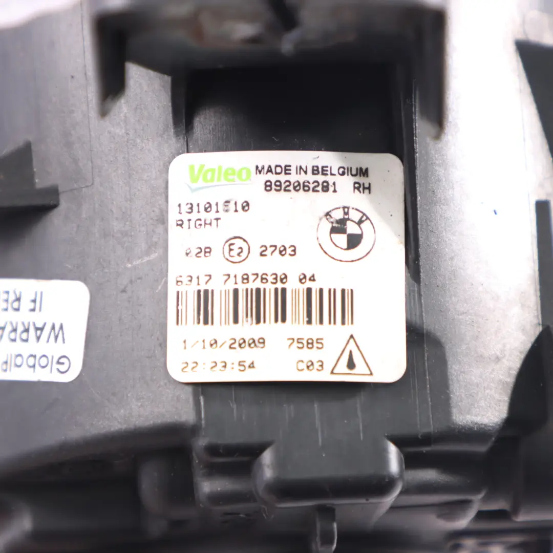 BMW X6 E71 E72 Stoßstange Nebelscheinwerfer Vorne Rechts - SKU 7187630 - Teilenummer 7187630