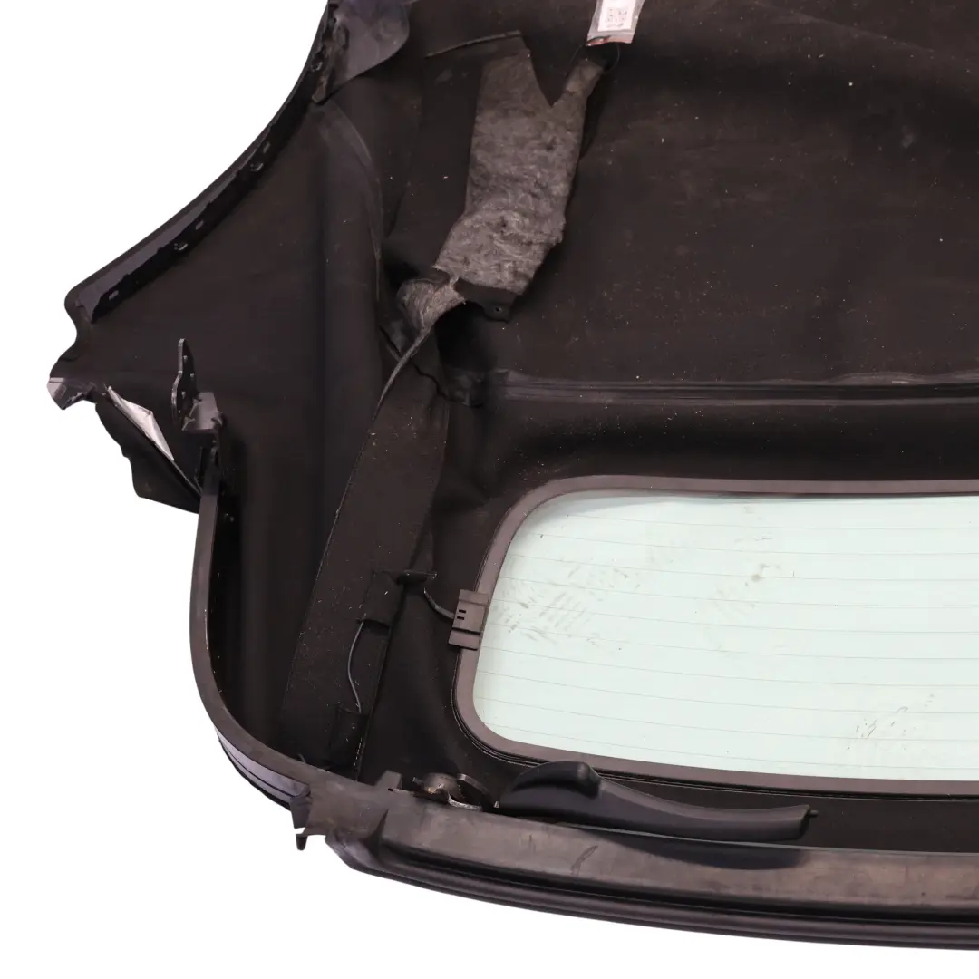 Verdeck Verdeckbezug Verkleidung Stoff Schwarz für Mini Cooper R57 Cabrio mit Teilenummer 7191145 Mini Cooper R57 Cabrio Verdeck Verdeckbezug Verkleidung Stoff Schwarz - SKU 7191145-2 - Teilenummer 7191145