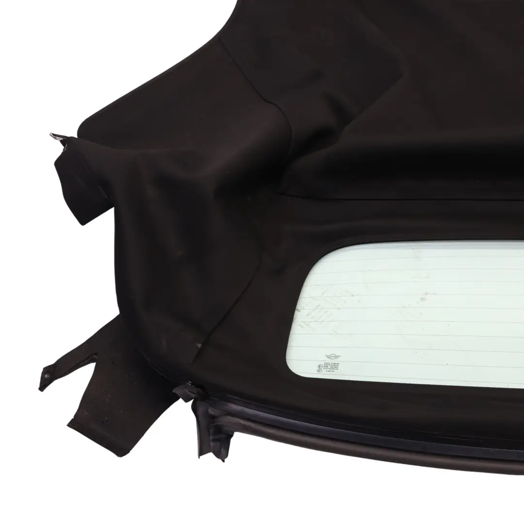 Cappotta Riferimento Tettuccio Carenatura Tessuto Nero per Mini Cooper R57 Cabrio con numero di parte 7191145 Mini Cooper R57 Cabrio Cappotta Riferimento Tettuccio Carenatura Tessuto Nero - SKU 7191145-2 - Numero di parte 7191145