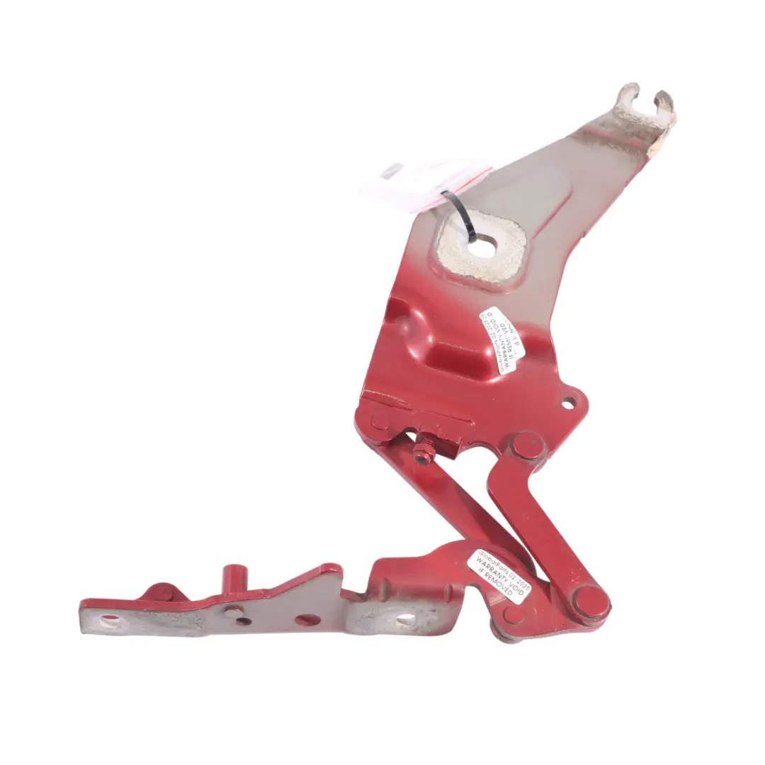  Hood Bonnet Hinge BMW X5 X6 E70 E71 Right O/S Black Vermillion Red - A82 - SKU 7198618-VER - Part number 7198618