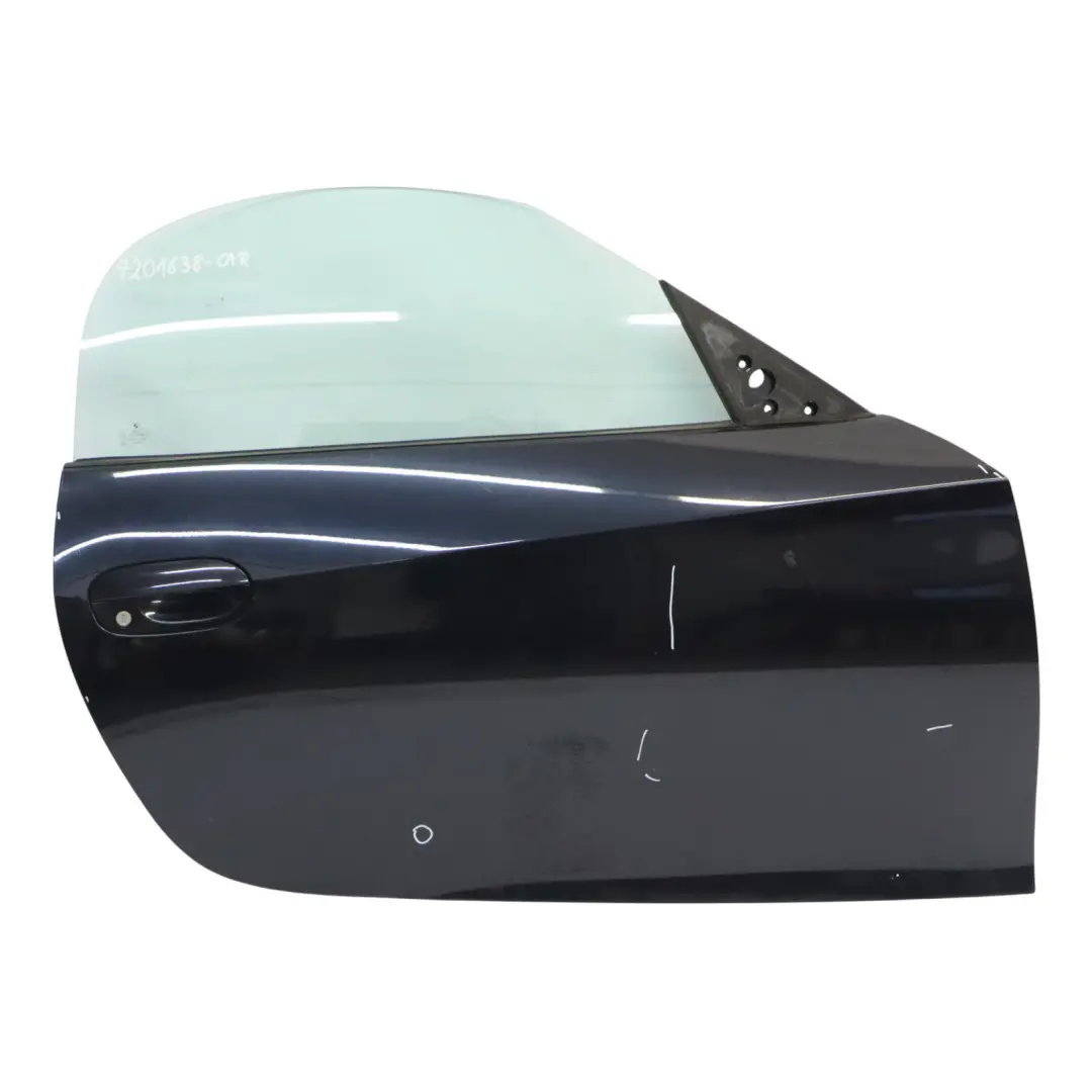 Front Right Door O/S Carbonschwarz Carbon Black Metallic - 416 to BMW Z4 E85 with Part number 7201638 BMW Z4 E85 Front Right Door O/S Carbonschwarz Carbon Black Metallic - 416 - SKU 7201638-CAR - Part number 7201638