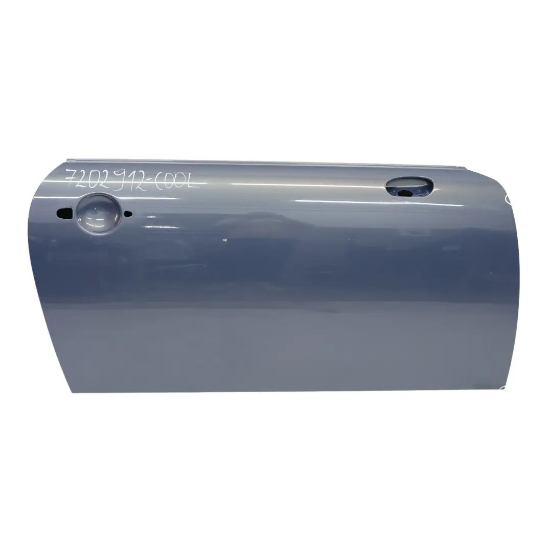 Puerta Delantera Derecha Cool Blue Metallic - A27 para Mini R50 R52 R53 con número de pieza 7202912 Mini R50 R52 R53 Puerta Delantera Derecha Cool Blue Metallic - A27 - SKU 7202912-COOL - Número de pieza 7202912